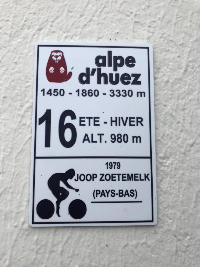Appartement Rez De Jardin Montee De L'Alpe D'Huez La Garde  Kültér fotó