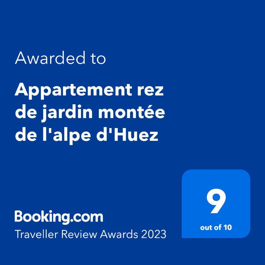 Appartement Rez De Jardin Montee De L'Alpe D'Huez La Garde  Kültér fotó