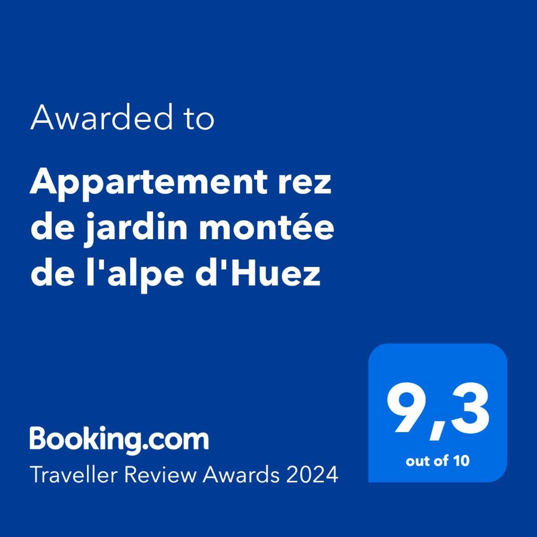 Appartement Rez De Jardin Montee De L'Alpe D'Huez La Garde  Kültér fotó